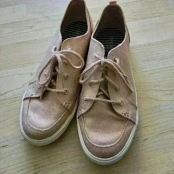 Sperry top slider lounge ltt pink metallic shoes size 6 - Picture 3 of 8
